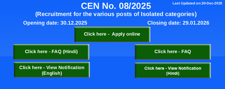 Recruitment of Assitant Loco Pilot (ALP)