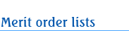 Merit order lists